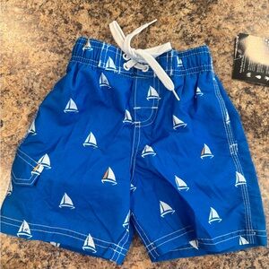 Sail Boat Swim Trunks